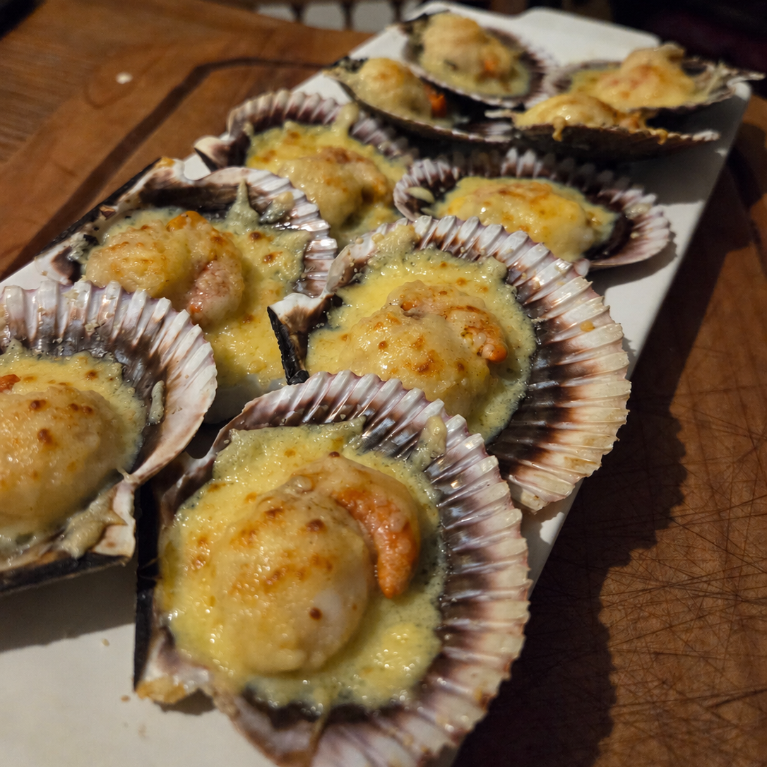 Ostiones a la Parmesana 10 uds