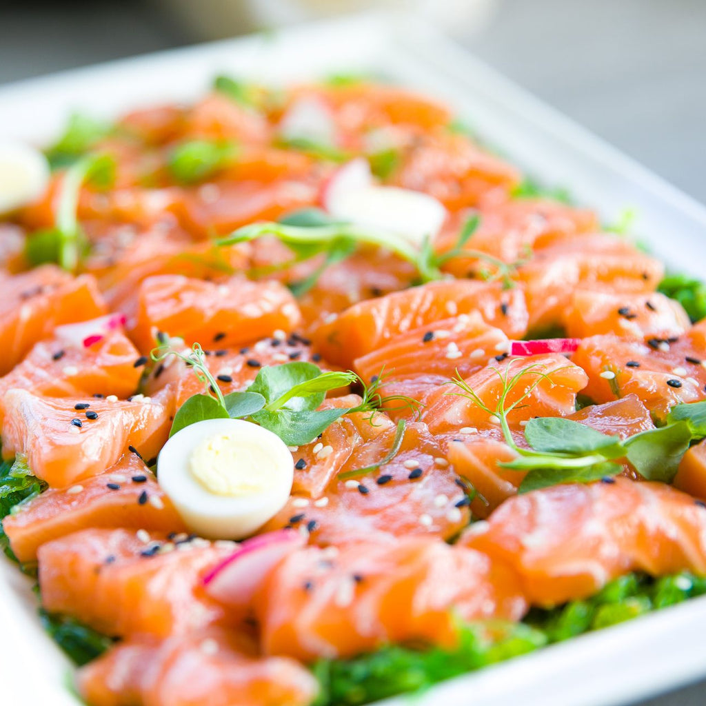 Salmón Ahumado en Frío - Dados 200 g